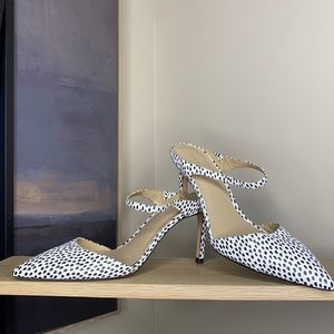 Ann Taylor heeled mules